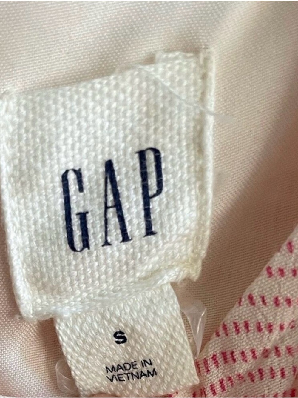GAP Light Pink Sleeveless Tie-Waist Mini Dress - Picture 5 of 5